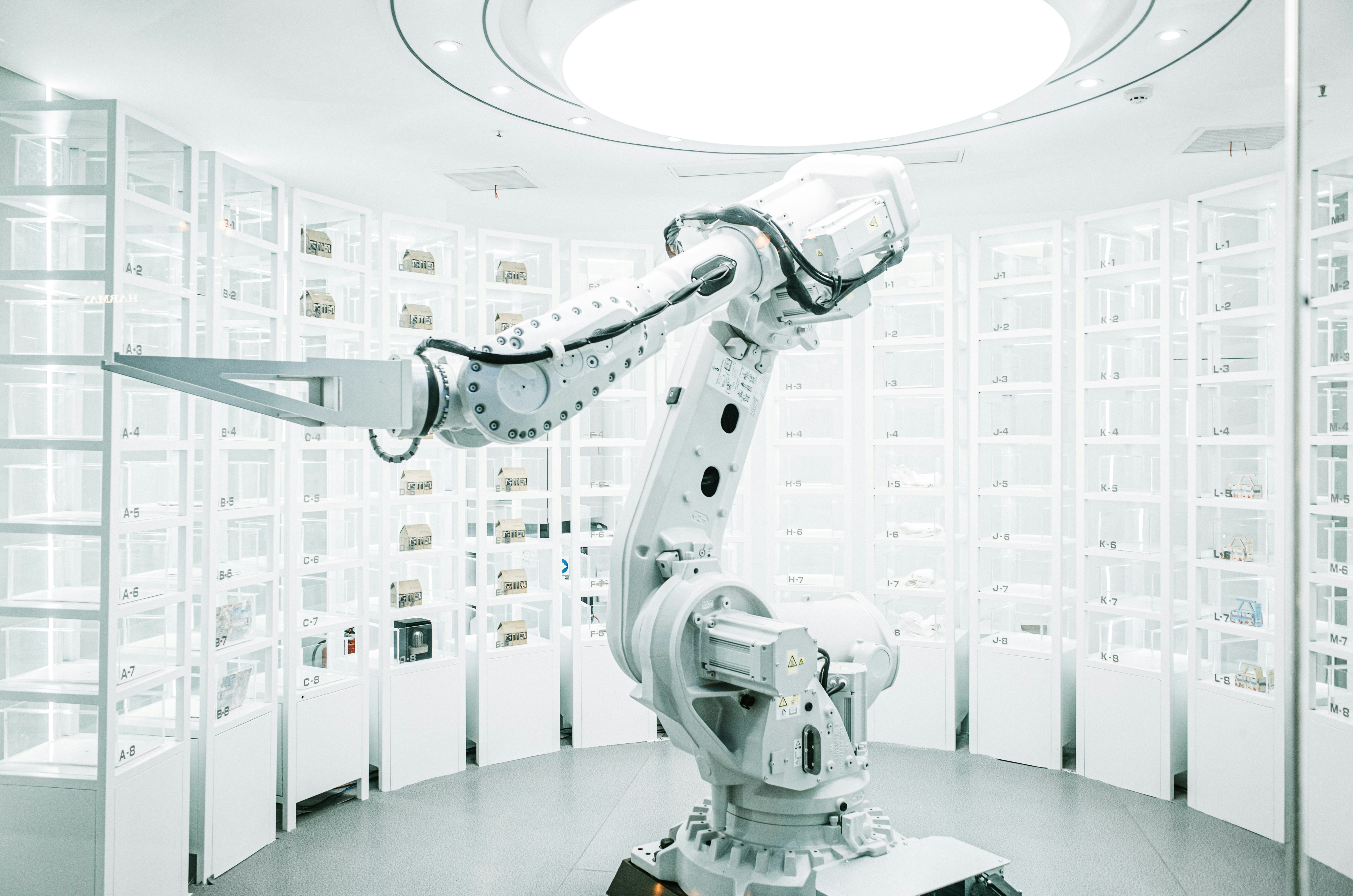 Bras robotisé — pôle robotique